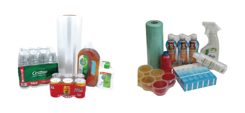 SW-RX750V高速立式往復式熱收縮膜包裝機樣品展示